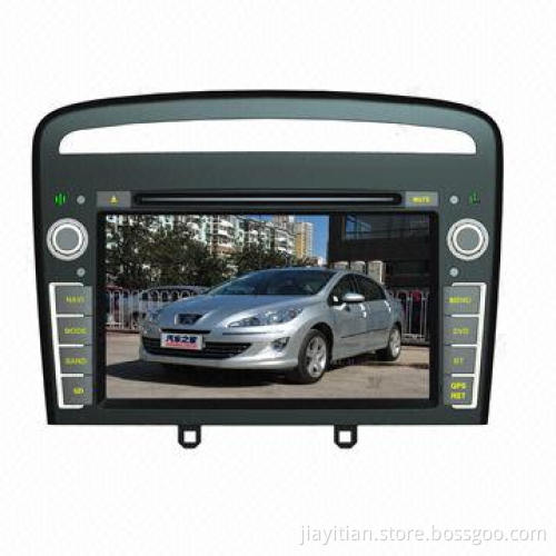 Car DVD for 2013 Peugeot 408, Supports Bluetooth/TV/GPS/iPod/CANbus